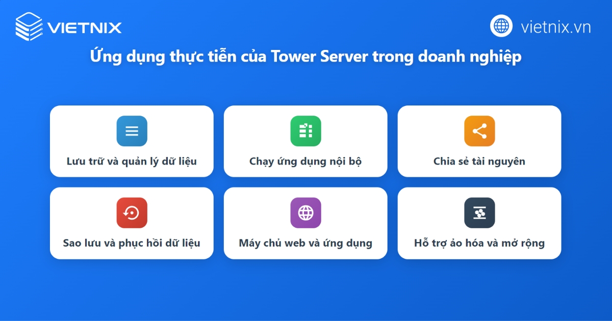 Tower Server là gì? Ưu nhược điểm và vai trò của máy chủ Tower 25 Công dụng của Tower Server