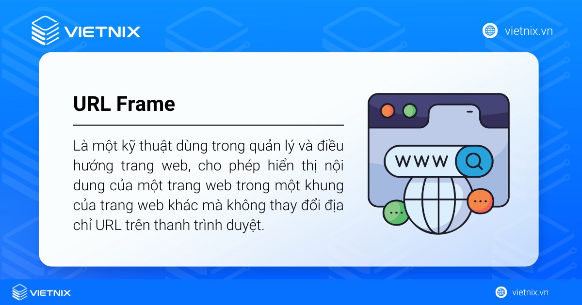 URL Frame là gì? Hướng dẫn chi tiết cách tạo bản ghi URL Frame 13 URL Frame là một kỹ thuật dùng trong quản lý và điều hướng trang web