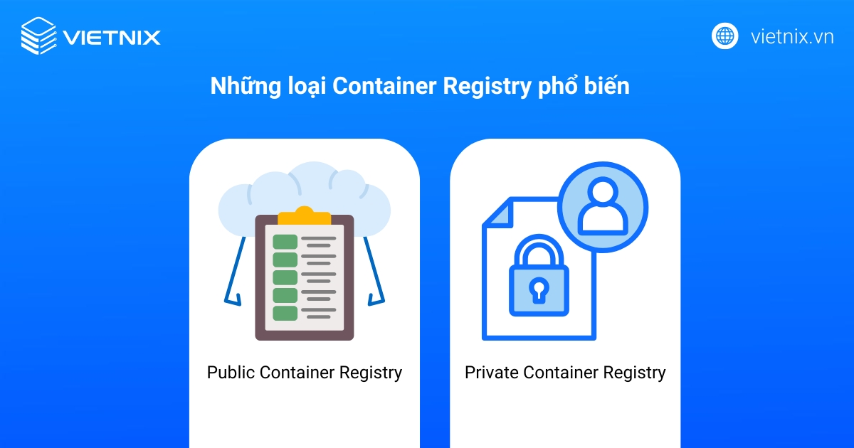 Những loại Container Registry phổ biến