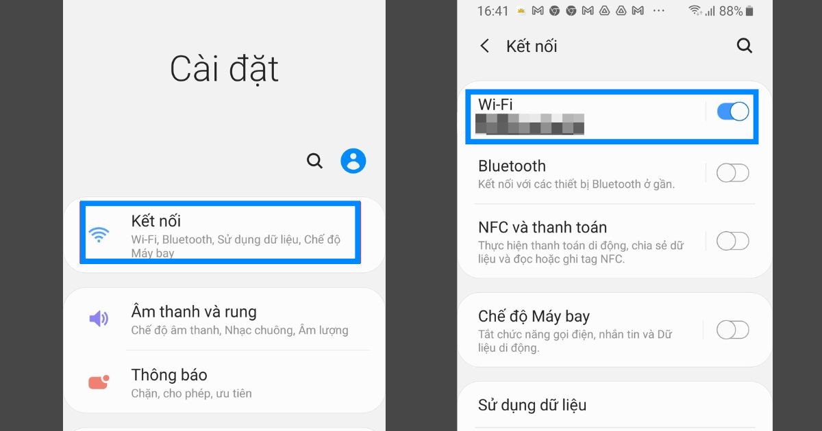 DNS Google là gì? Hướng dẫn đổi DNS Google trên máy tính và điện thoại chi tiết 36 Vào phần Cài đặt trên điện thoại