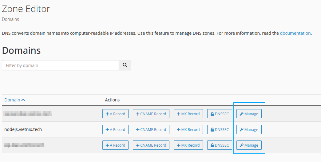 Cách thêm bản ghi CAA vào cPanel