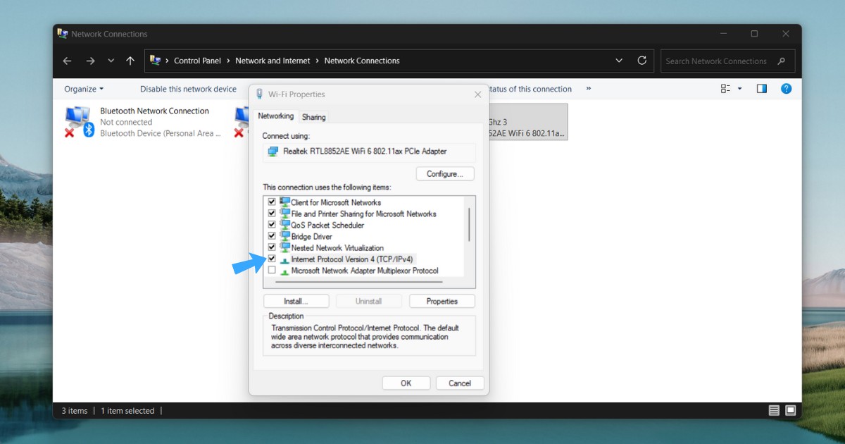 khong tim thay dns 7 1