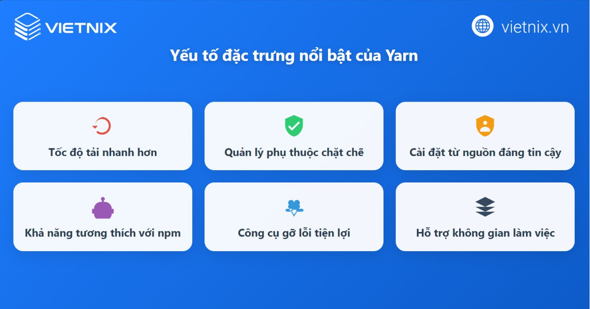 Yếu tố đặc trưng nổi bật của Yarn