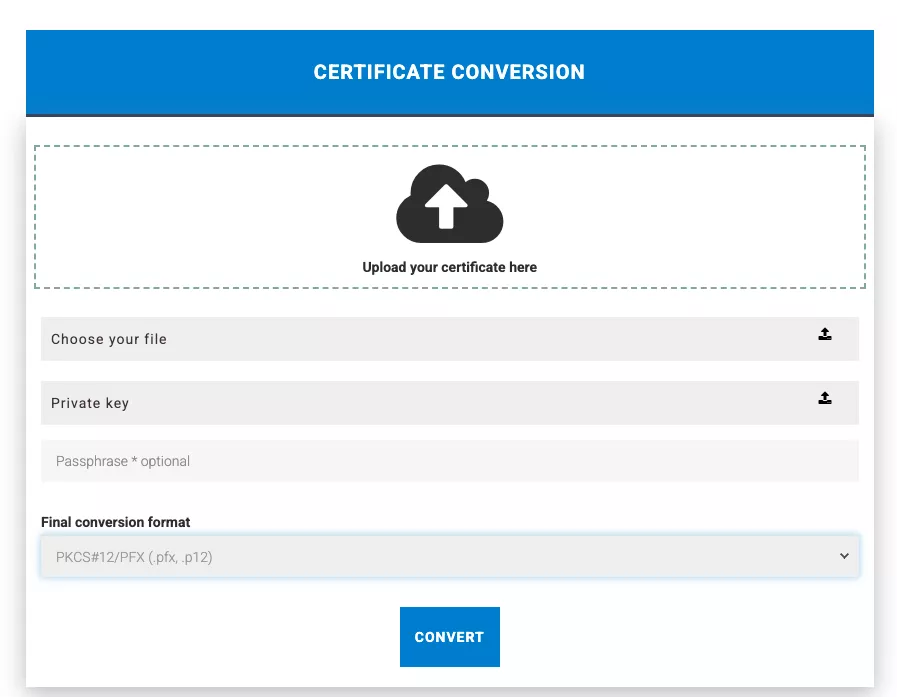 Hướng dẫn cài đặt chứng chỉ Free SSL nhanh chóng và hiệu quả 56 Công cụ tạo file pfx