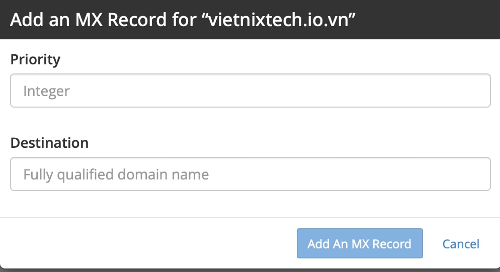 MX Record là gì? Hướng dẫn cấu hình và kiểm tra chi tiết từ A đến Z 35 Thêm MX Record