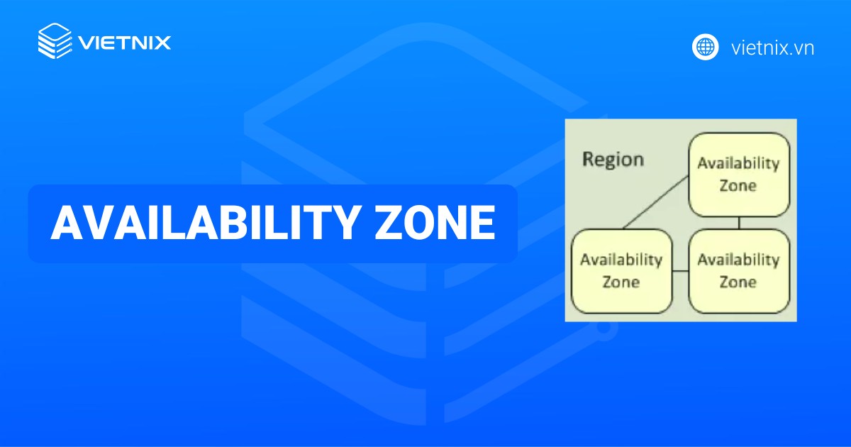 Availability Zone là gì? Mối liên hệ giữa Region và Availability Zone
