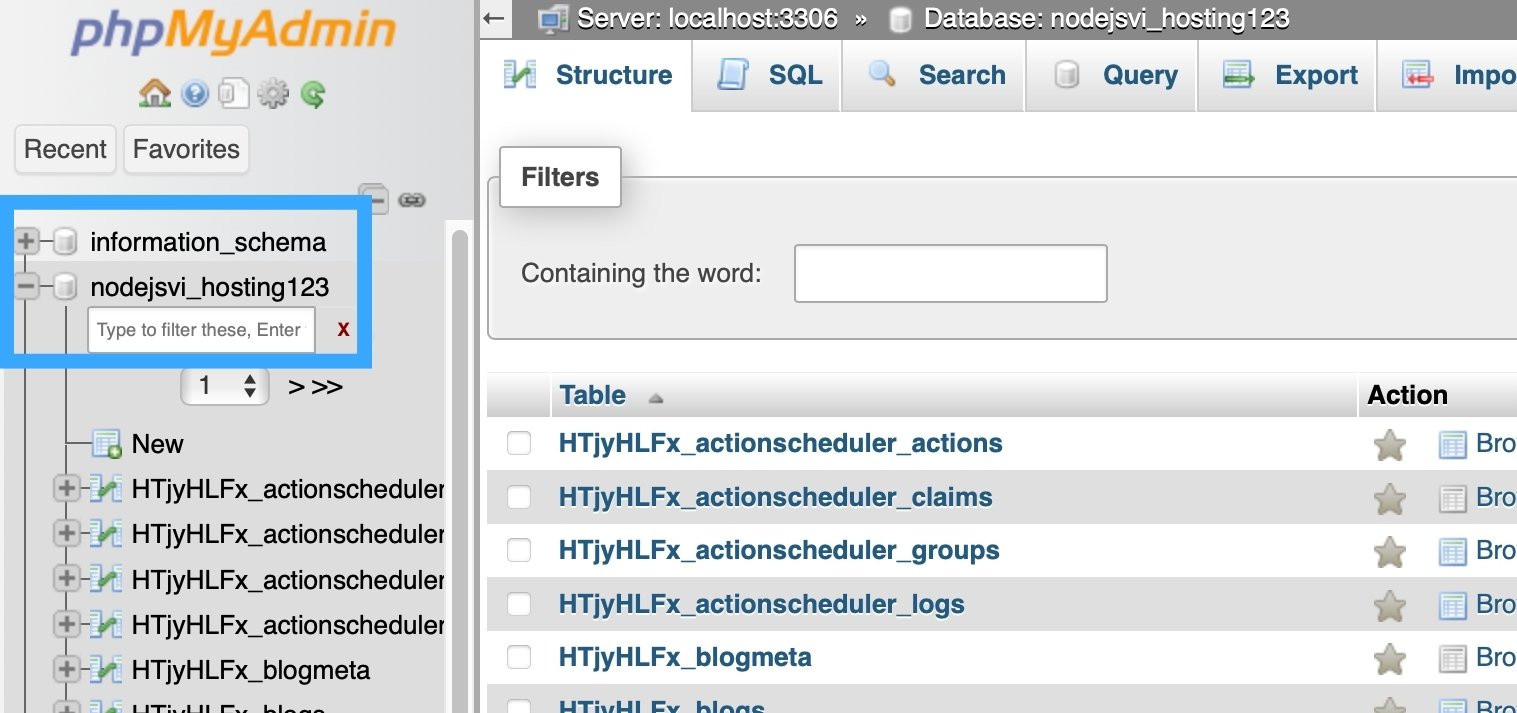 Hướng dẫn cách tạo khóa ngoại phpMyAdmin chi tiết bằng GUI, MySQL SQL 22 Bạn cần đăng nhập vào phpMyAdmin và chọn cơ sở dữ liệu cần thao tác