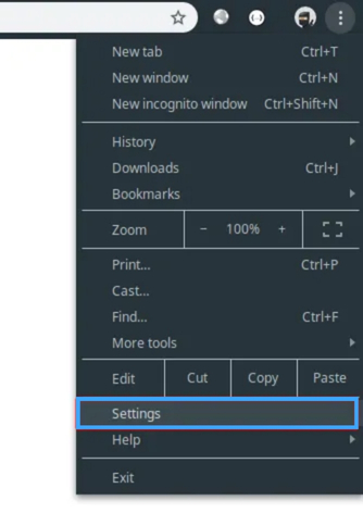 Sửa lỗi “Unable to connect proxy server - ERR_PROXY_CONNECTION_FAILED” 31 Chọn vào mục settings