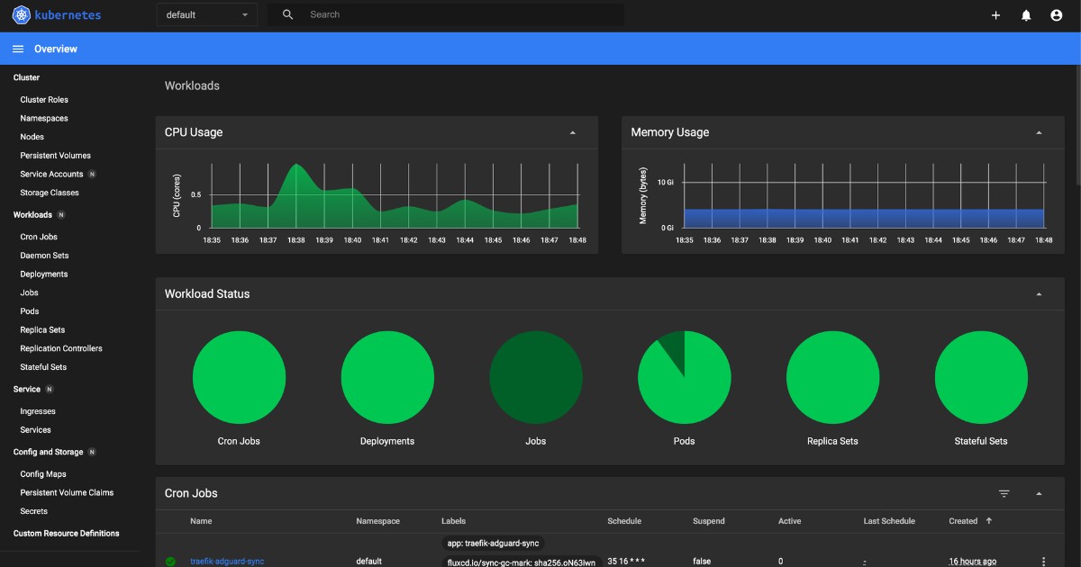 Kubernetes Architecture là gì? Các thành phần chính của kiến trúc Kubernetes 22 Kubernetes Dashboard có giao diện hỗ trợ trực quan