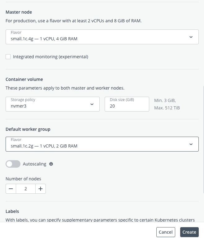 Nhập tiếp các thông tin cơ bản như hình