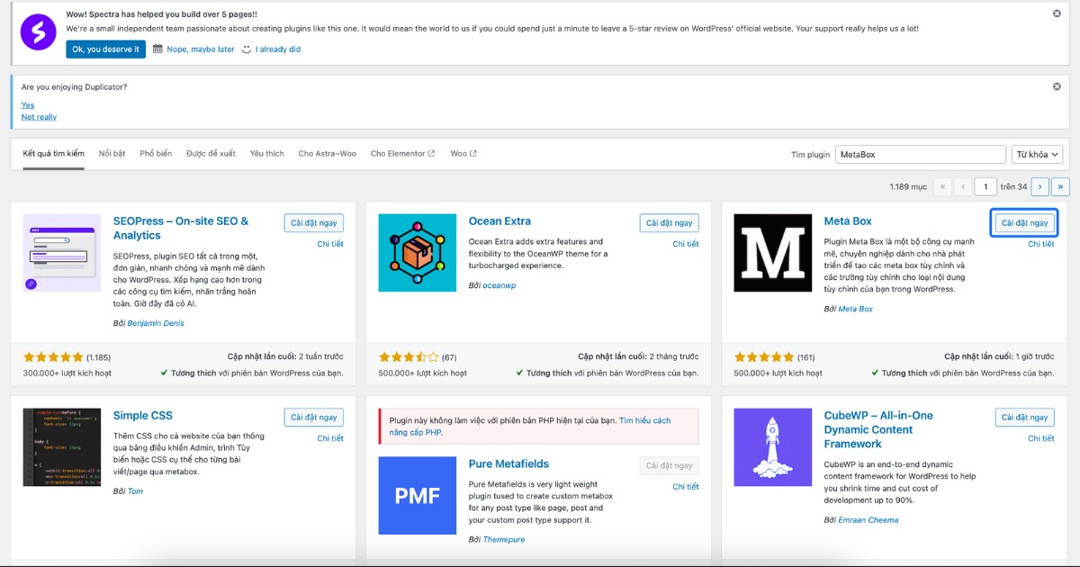 Click vào nút Install Now để tiến hành cài đặt