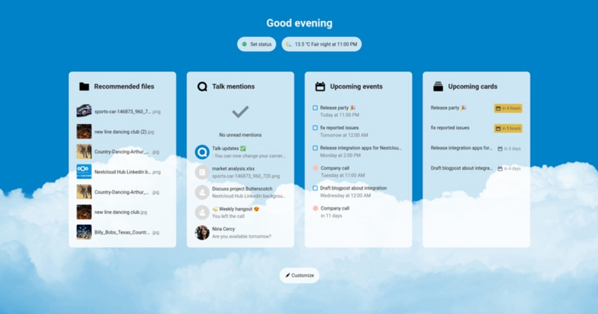 Nextcloud là gì? Cách cài đặt và sử dụng đơn giản, nhanh chóng 27 Nextcloud Hub giúp quản lý tài liệu và chia sẻ thông tin