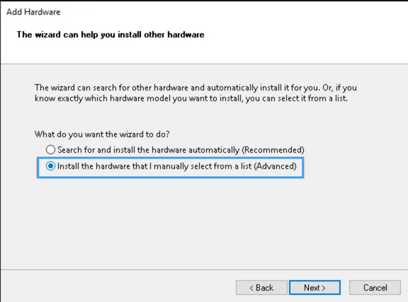 Sau đó hộp thoại cài sẽ hiện ra ban chọn next