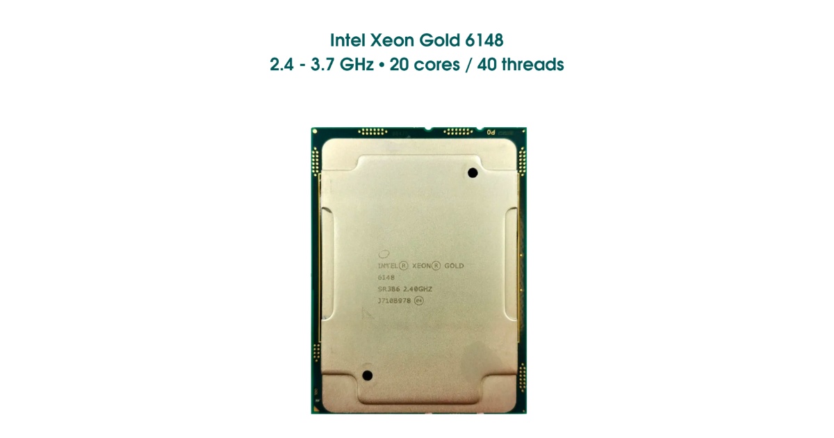 Intel Xeon Gold 6148