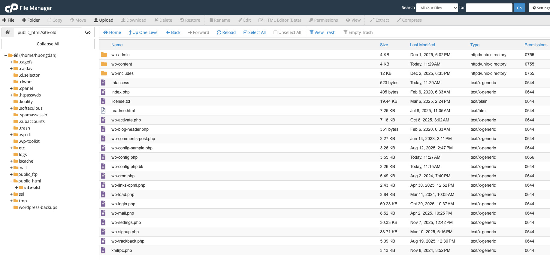 Kiểm tra lại sau khi upload