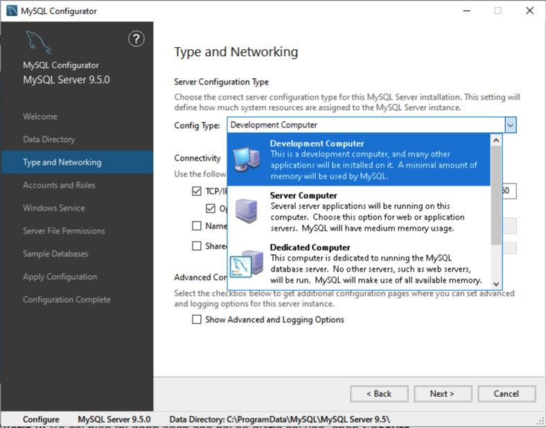 Phân loại máy chủ và cấu hình mạng