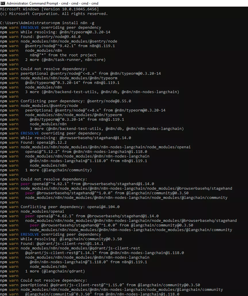Cài đặt n8n trên Windows 