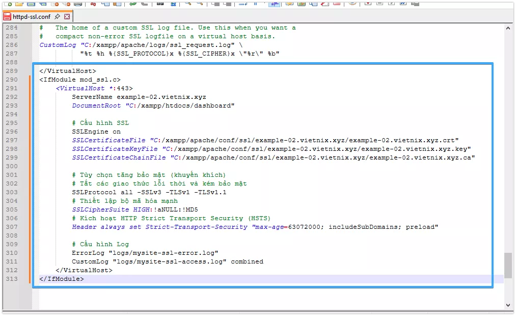 Zero SSL là gì? Có an toàn không? Cách lấy SSL miễn phí 154 Cấu hình Virtual Host HTTPS