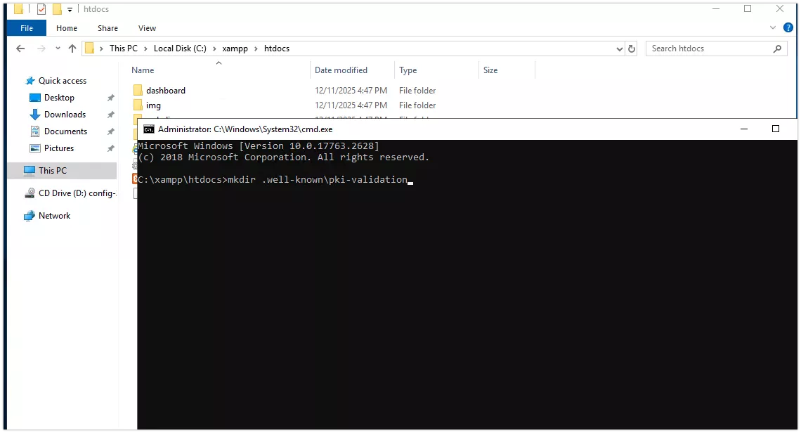 Zero SSL là gì? Có an toàn không? Cách lấy SSL miễn phí 147 Tạo thư mục ẩn bằng CMD