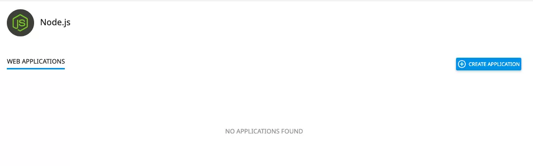 Hướng dẫn chi tiết cách chạy Nodejs trên hosting 21 Khởi tạo ứng dụng Node.js mới