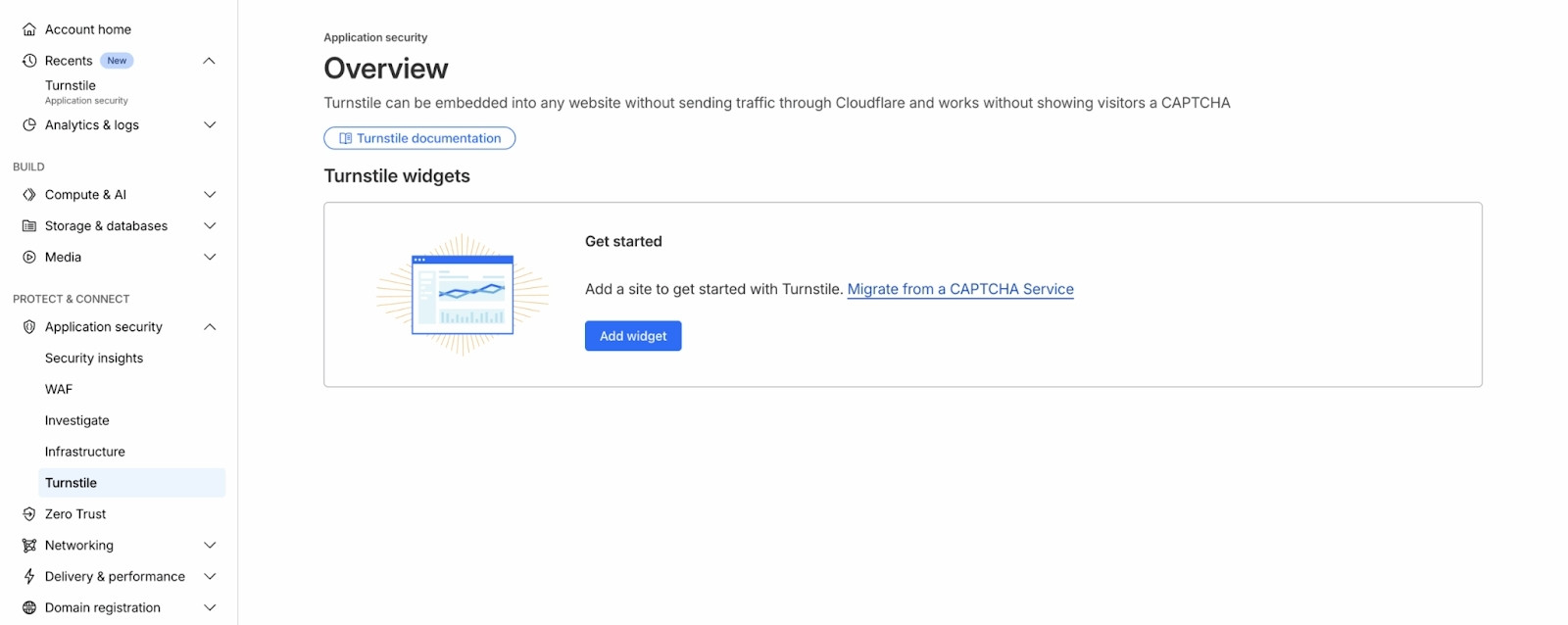 Bạn cần đăng nhập dashboard Cloudflare