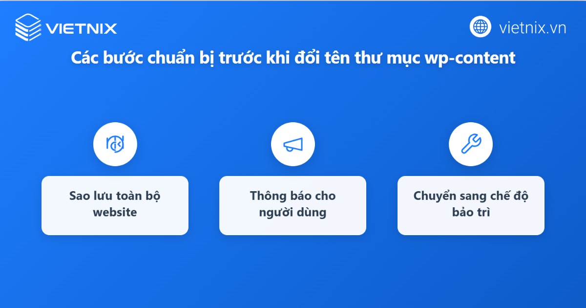 Hướng dẫn đổi tên thư mục wp-content trong WordPress chi tiết 17 Chuẩn bị trước khi đổi tên wp-content