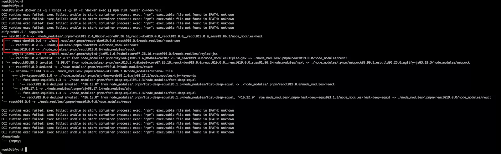 Trường hợp dùng Docker với Node/ReactJS 