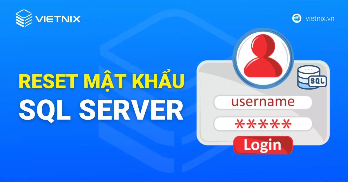 reset mật khẩu sql server