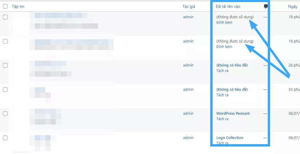 3 cách xóa hình ảnh không sử dụng trong WordPress chi tiết nhất 56 Kiểm tra media có đang được sử dụng hay không