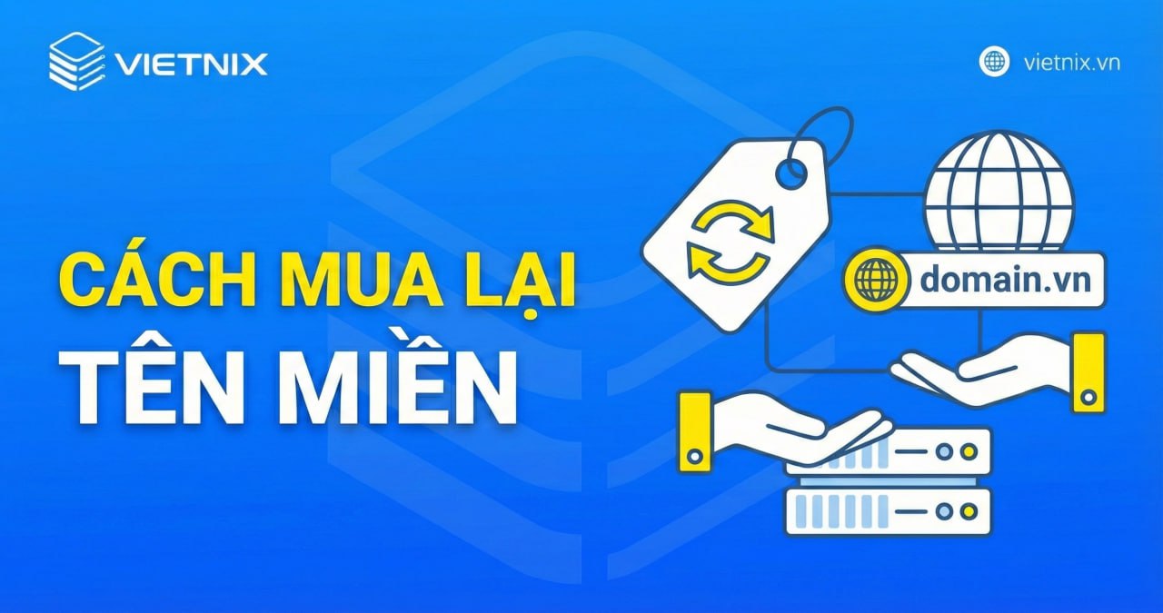 Cách mua lại tên miền