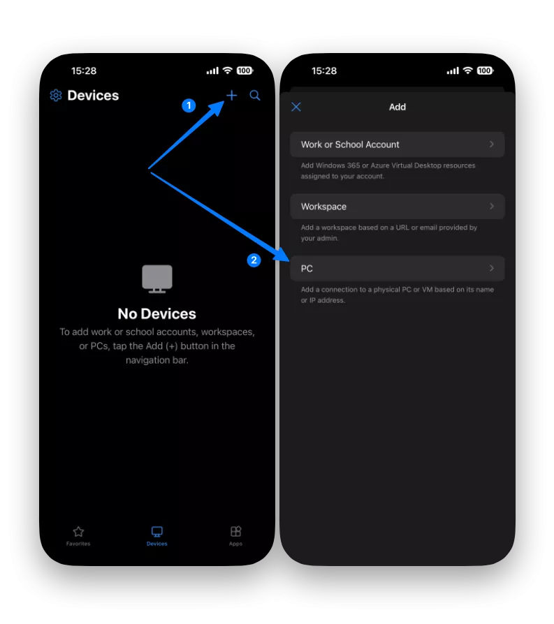 Cách truy cập vps android