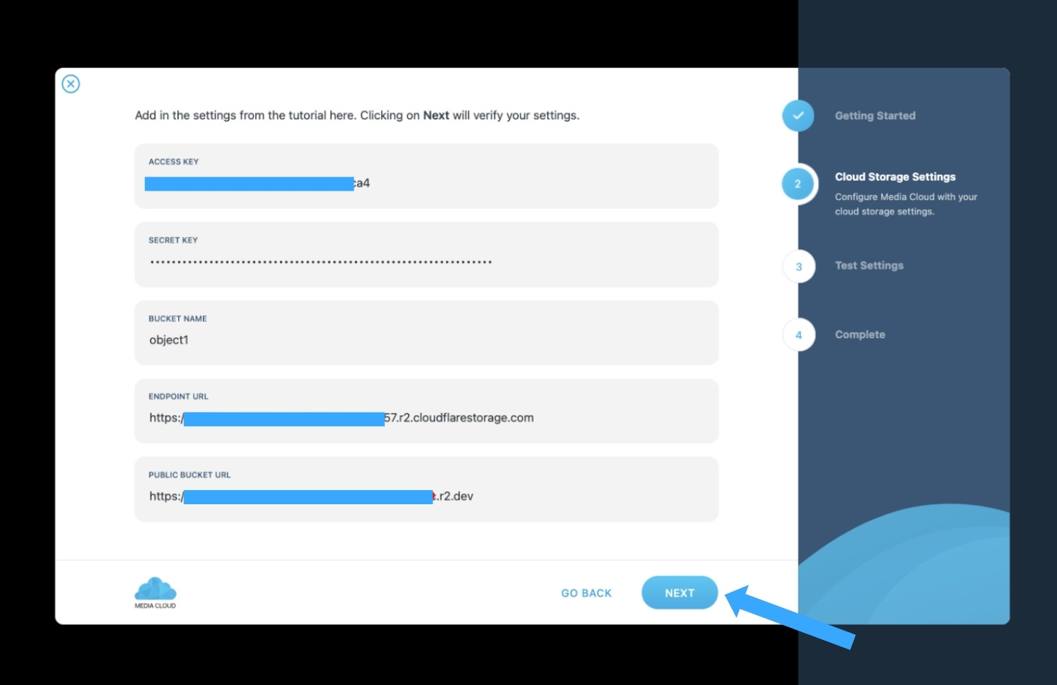Cloudflare R2 là gì? So sánh chi tiết Cloudflare R2 và S3 AWS 44 Bạn cần kiểm tra lại thông tin và tiếp tục nhấn NEXT