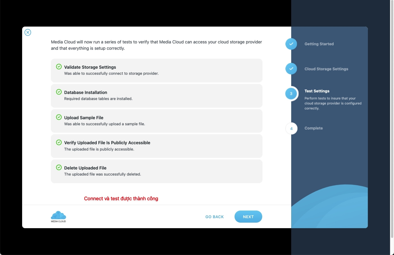 Cloudflare R2 là gì? So sánh chi tiết Cloudflare R2 và S3 AWS 45 Sau khi hoàn thành các bước thì bạn sẽ connect thành công