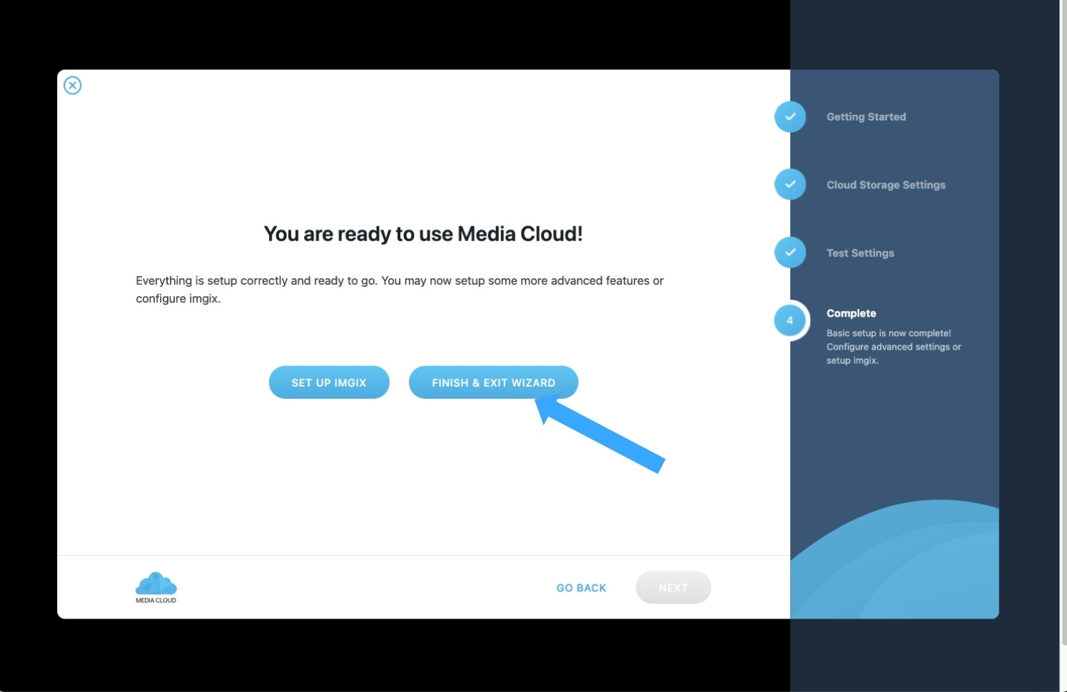 Cloudflare R2 là gì? So sánh chi tiết Cloudflare R2 và S3 AWS 46 Nhấn FINISH & EXIT WIZARD để hoàn thành