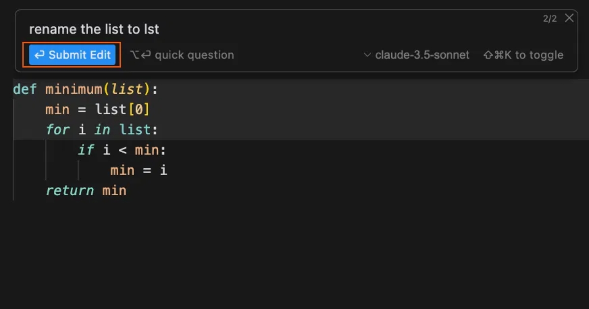 Bạn cũng có thể dùng tính năng trò chuyện để làm việc với đoạn code