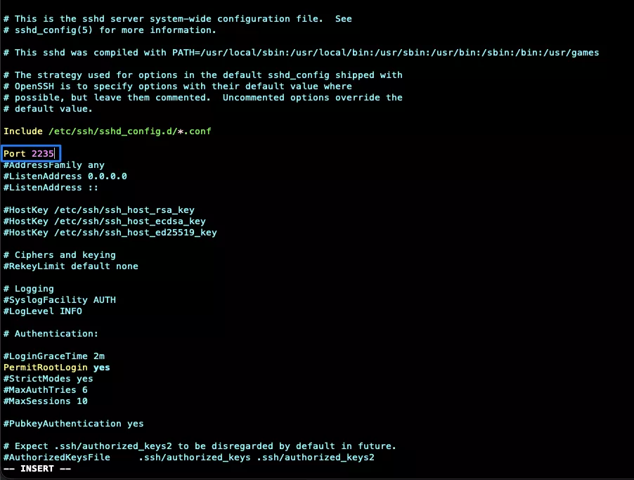đổi Port SSH Ubuntu