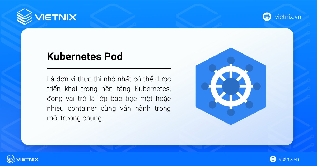 So sánh sự khác biệt giữa Kubernetes Pod vs Deployment 18 Kubernetes Pod là đơn vị thực thi nhỏ nhất có thể được triển khai trong nền tảng Kubernetes