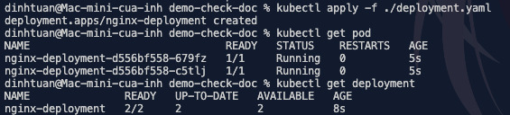So sánh sự khác biệt giữa Kubernetes Pod vs Deployment 28 Tạo deployment