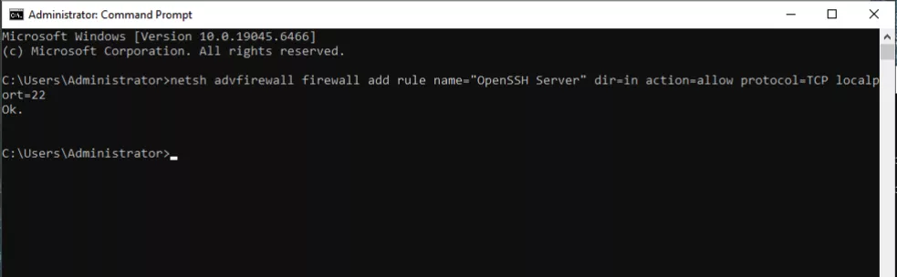 PowerShell Admin và chạy lệnh 