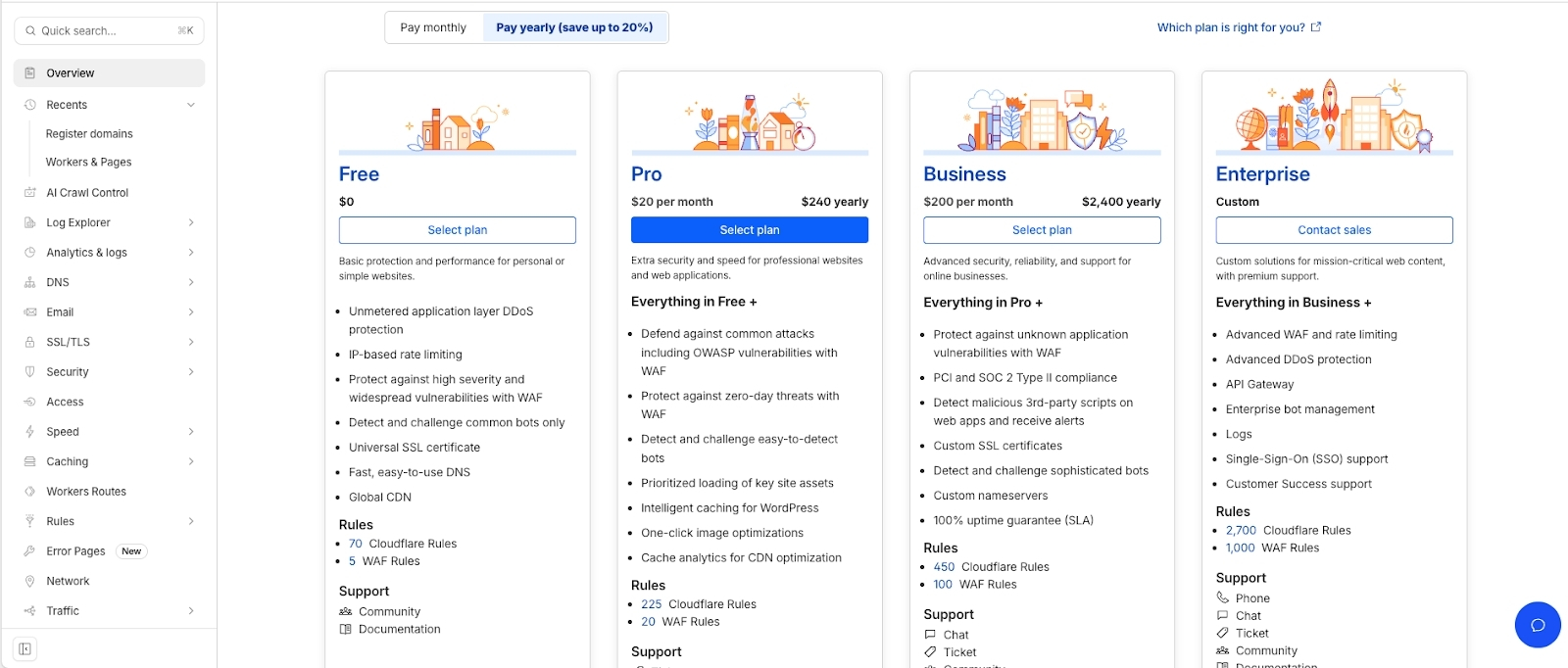 Bạn tiếp tục lựa chọn lựa chọn Plan