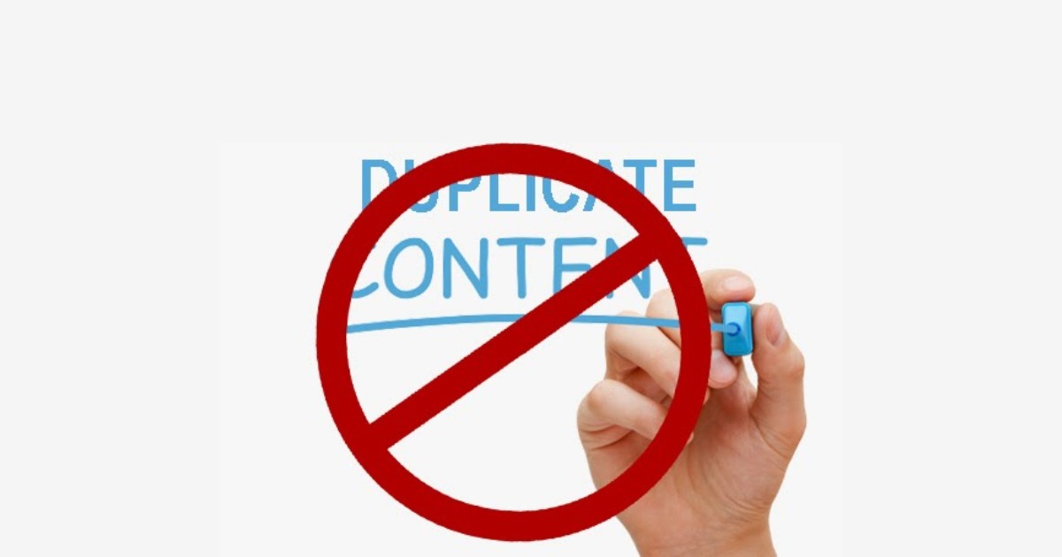 Duplicate content tự động bị loại bỏ ưu tiên