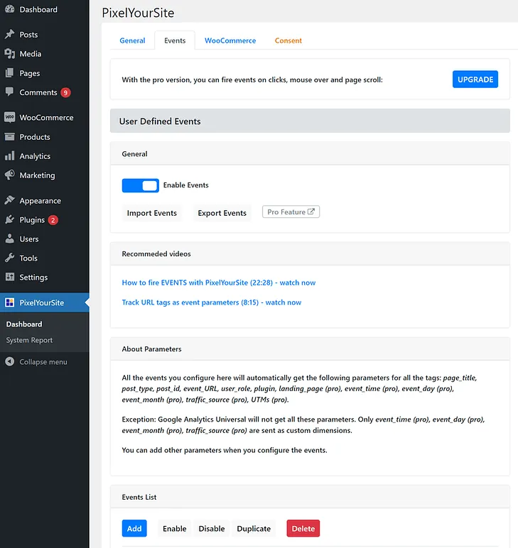 Plugin này còn có một số tính năng khác