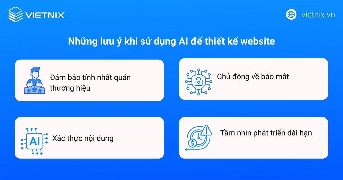 Top 10 AI thiết kế website hiệu quả, miễn phí năm 2026 25 Những lưu ý khi sử dụng AI để thiết kế website