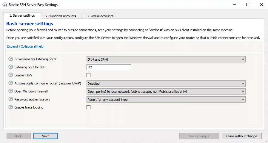 Truy cập bảng điều khiển 