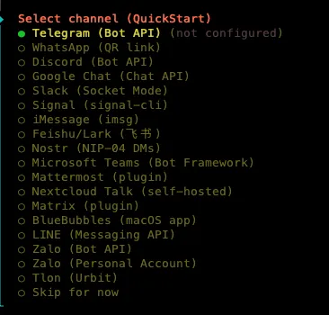 Hướng dẫn cài đặt OpenClaw với Claude Code và Gemini 3 chi tiết cho người mới 22 Các kênh nhắn tin trong OpenClaw