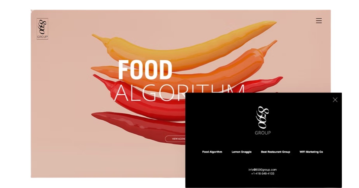 Nút menu hamburger là gì? Các ví dụ thực tế về menu hamburger 50 Website 8590 Group