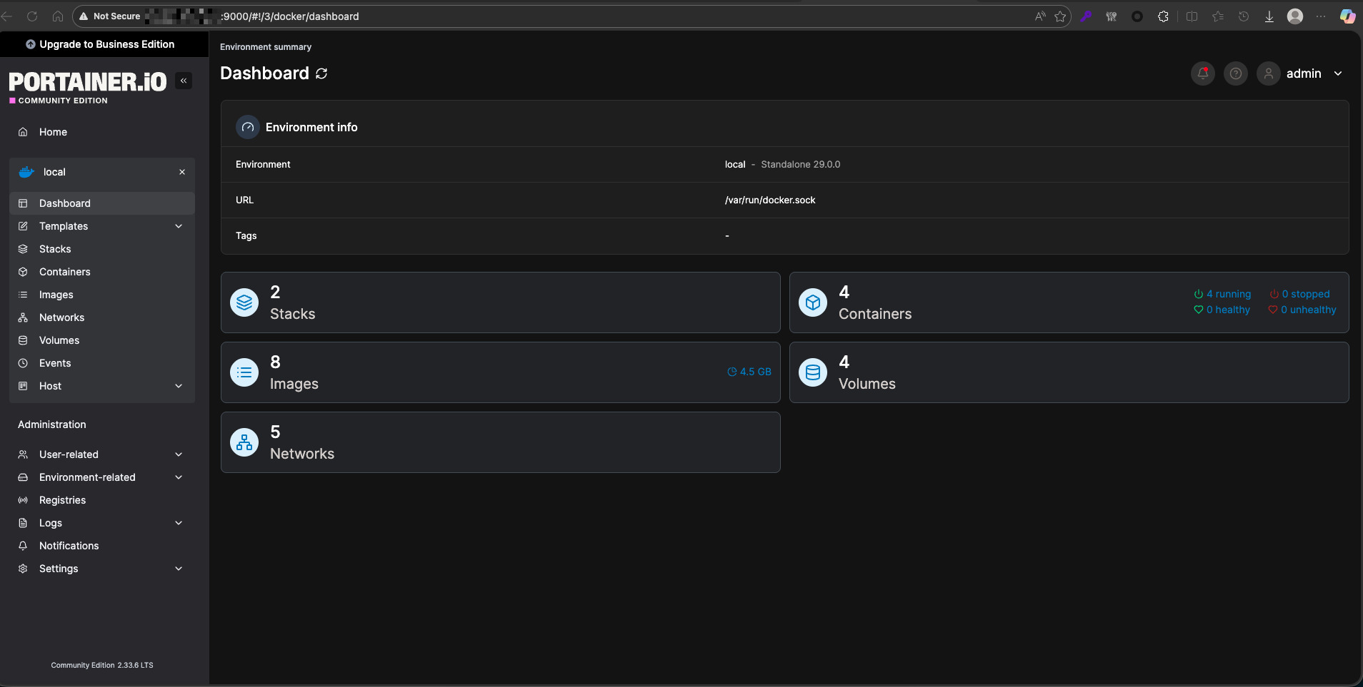 Bắt đầu quản lý Docker bằng Portainer