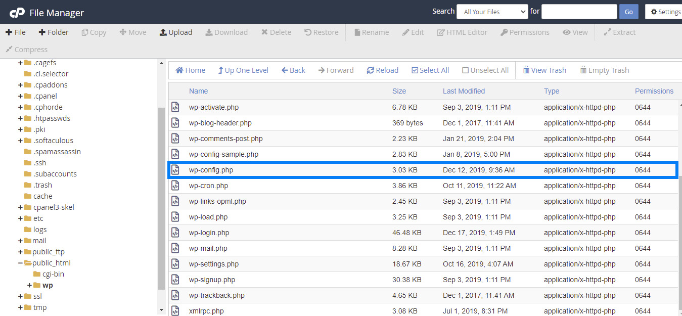 5 cách khắc phục lỗi temp-write-test trong WordPress nhanh chóng và hiệu quả 16 Truy cập thư mục gốc của website